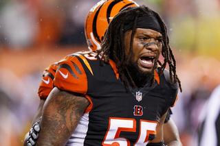Bengals tough guy Vontes Burfict is suspended for the week two game against the Steelers